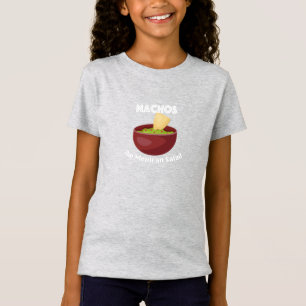 T-Shirt Nachos, La Salade Mexicaine - Girls Jersey T-S