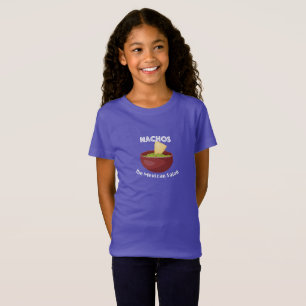 T-Shirt Nachos, La Salade Mexicaine - Girls Jersey T-S