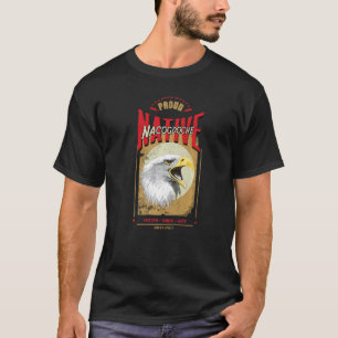 T-shirt Nacogdoche Native American Eagle Spirit Vintage Ho