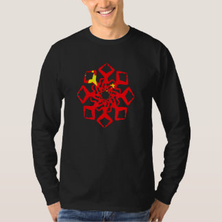 T-shirt Nage artistique Drapeau chinois synchronisé Aquati