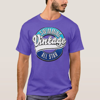 T-shirt Nage Vintage toute étoile
