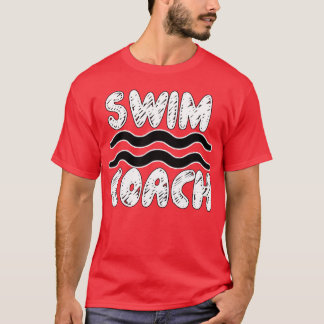T-shirt Nager Coachee Sportsee Sport Eau Vagues rétro garç