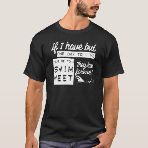 T-shirt Nager Parents nageurs