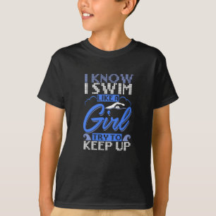 T-shirt Nageur Nageant Nage Cadeau Sportif 