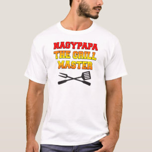 T-shirt Nagypapa Le Grill Master Hongrois Grand-père