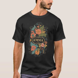 T-shirt N'Ai Pas Peur Amma Est Ici Grand-Mère Tee - shirts