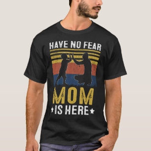 T-shirt N'Ai Pas Peur Que MOM Soit Ici Vintage