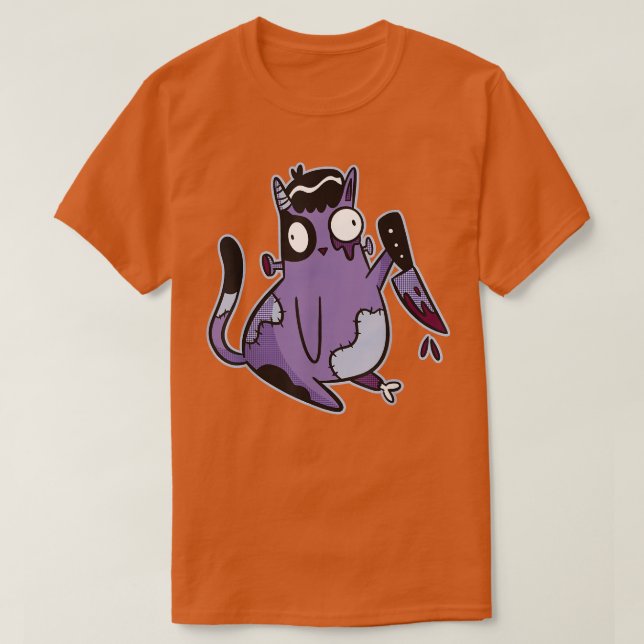 T-shirt N'aie pas peur de me faire peur Éffrayant (Design devant)