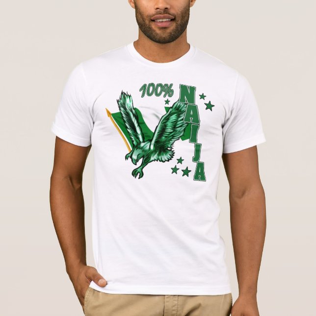 T-shirt Naija 100% pour le nigérien patriotique (Devant)