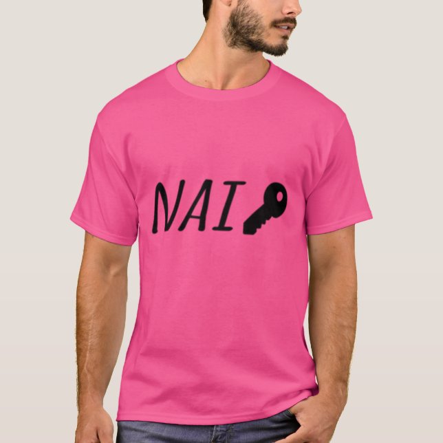 T-shirt Naikey Fake Funny Brand Design (Devant)