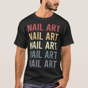 T-shirt Nail Art Nails Tech Manicuriste pédicuriste manucu