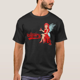 T-shirt Nail Tech Fairy Cosmetics Nail Technicien Manicuri