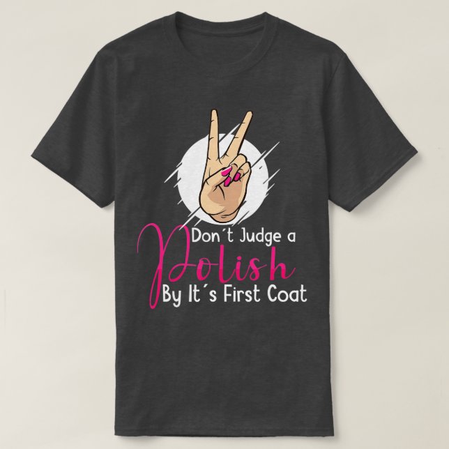 T-shirt Nail Tech Nail Technicien Manicuriste Nails Artist (Design devant)