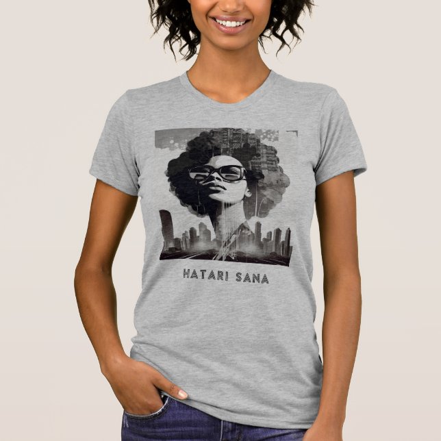 T-shirt "NAIROBIAN" par HATARI SANA (Devant)