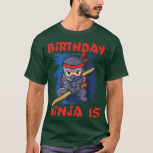 T-shirt Naissance Âge 15 Ans Anime Kawaii Japon Japonais