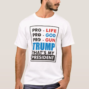 T-shirt Naissance Anti-avortement de Trump Fetus
