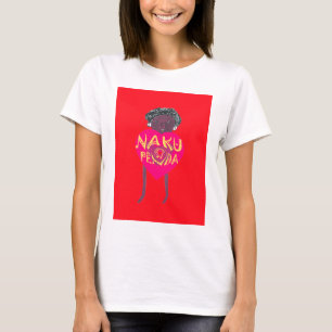 T-shirt Nakupenda Love Art - Swahili Heart Design
