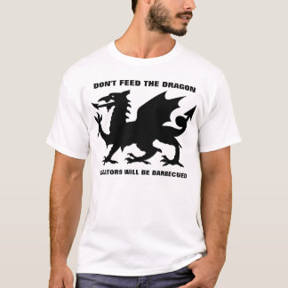T-shirt N'alimentez pas la chemise de dragon