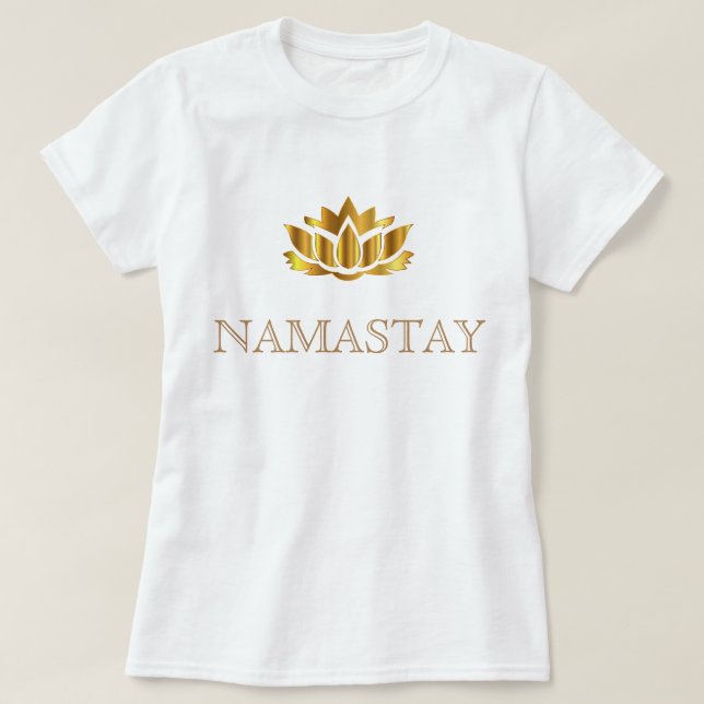 T-shirt Namastay Yoga (Design devant)