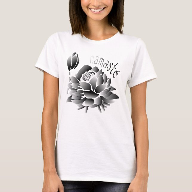 T-shirt Namaste Lotus (Devant)