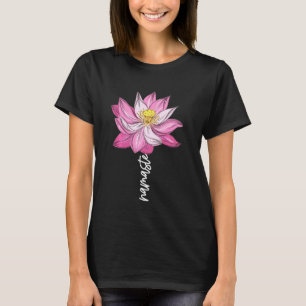 T-shirt Namaste Lotus Fleur Spirituelle Yoga Méditation