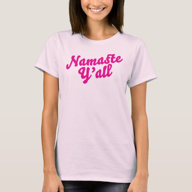 T-shirt Namaste vous (Devant)