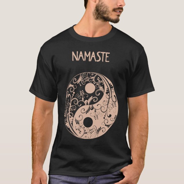 T-shirt Namaste Yin Yang (Devant)