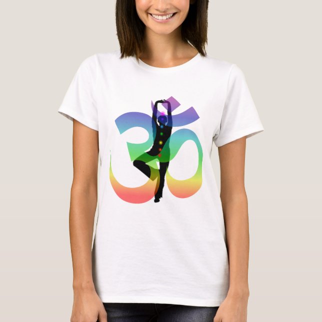 T-shirt Namaste Yoga Shirt (Devant)