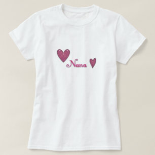 T-shirt Nana avec coeurs