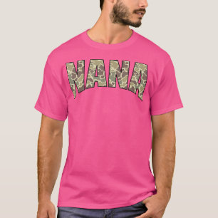 T-shirt Nana Camo Us Drapeau Vieux Camouflage Saison de Ch