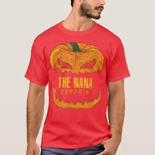 T-shirt Nana Citrouille Matching Family Group Halloween Pa