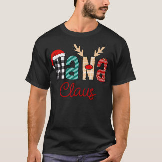 T-shirt Nana Claus Reindeer Noël