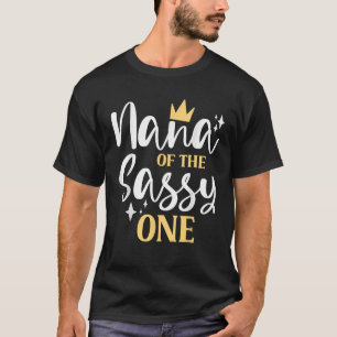 T-shirt Nana de Sassy Un 1er Anniversaire Première Fille G
