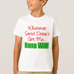 T-shirt Nana Mieux que Père Noël
