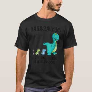 T-shirt Nanasaurus Comme Une Grand-Mère Normale Mais Plus 