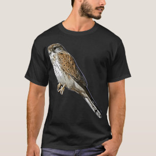 T-shirt Nankeen Australian Kestrel White Conception altern