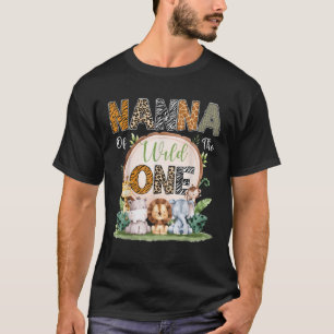 T-shirt Nanna Of The Wild Un premier anniversaire Safari W