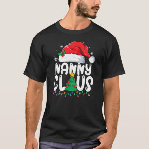T-shirt Nanny Claus Groupe de jumelage Noël Famille Noël P