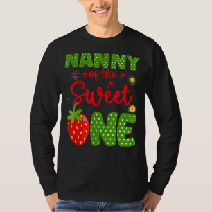 T-shirt Nanny Of The Birthday One Strawberry 1st Fruit Bd
