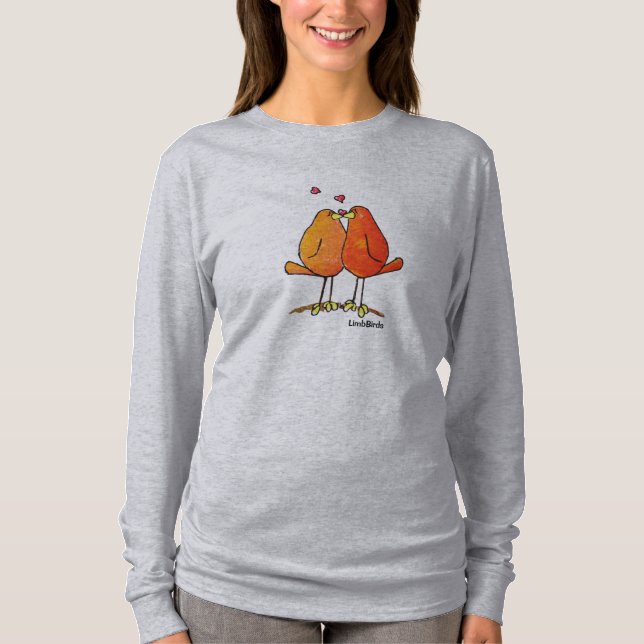 T-shirt nano de douille de Hanes des femmes de (Devant)