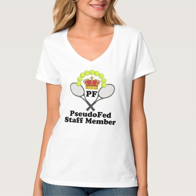 T-shirt nano de V-Cou de Hanes des femmes (Devant)