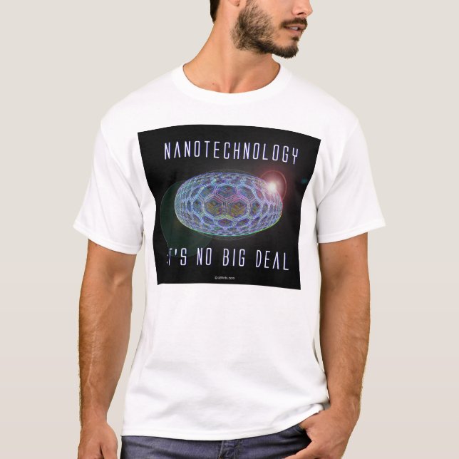 T-shirt Nanotechnologie.  Ce n'est aucune affaire (2) (Devant)