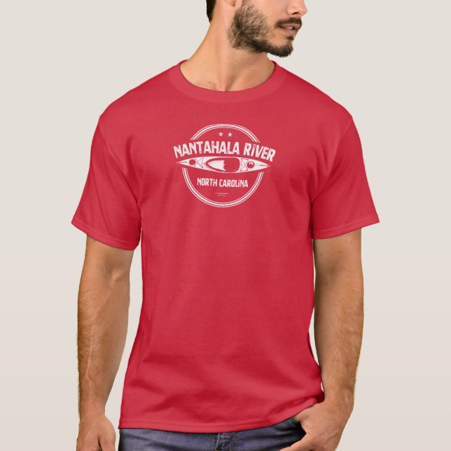 T-shirt Nantahala River (Caroline du Nord) (Devant)