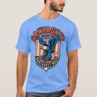T-shirt Nantasket Rollerway Vintage Retro Roller Patinage 