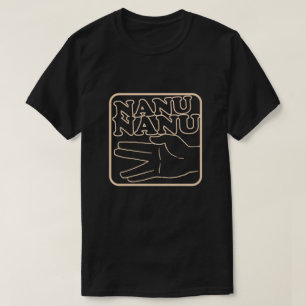 T-shirt Nanu Nanu les années 70 Retro Pop Culture Graphism
