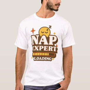T-shirt Nap Expert Chargement Amusant De Sommeil
