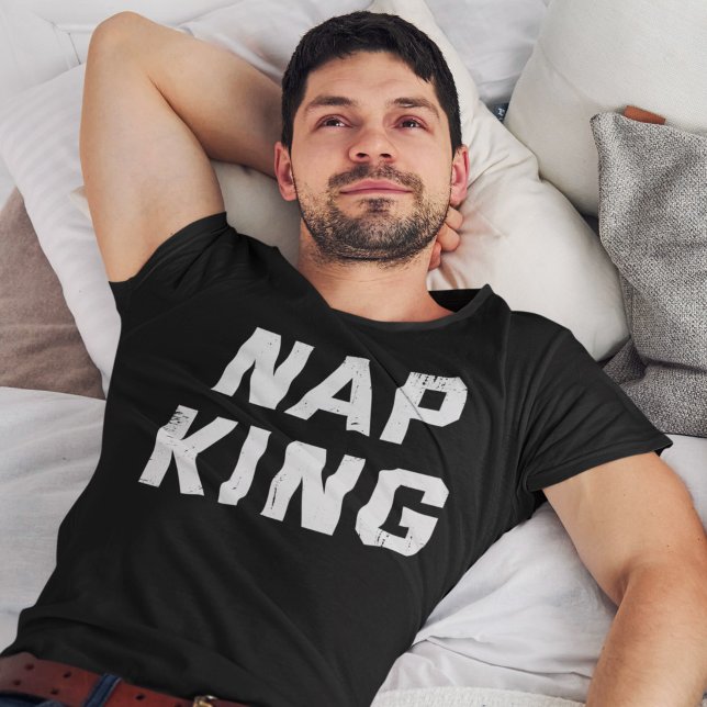 T-shirt Nap King Funny Slogan Dit (Créateur téléchargé)