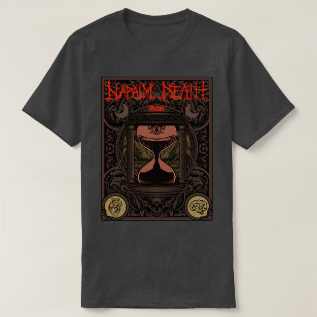 T-shirt Napalm Death king scorpions1 (Design devant)