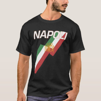 T-shirt Naples Naples Italie Drapeau italien