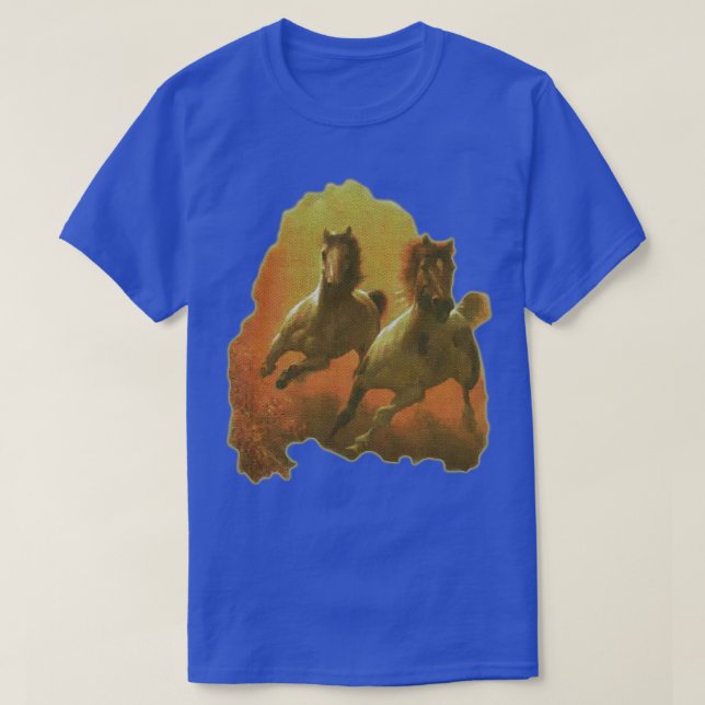 T-shirt Napoléon Dynamite Galloping Horses (Design devant)